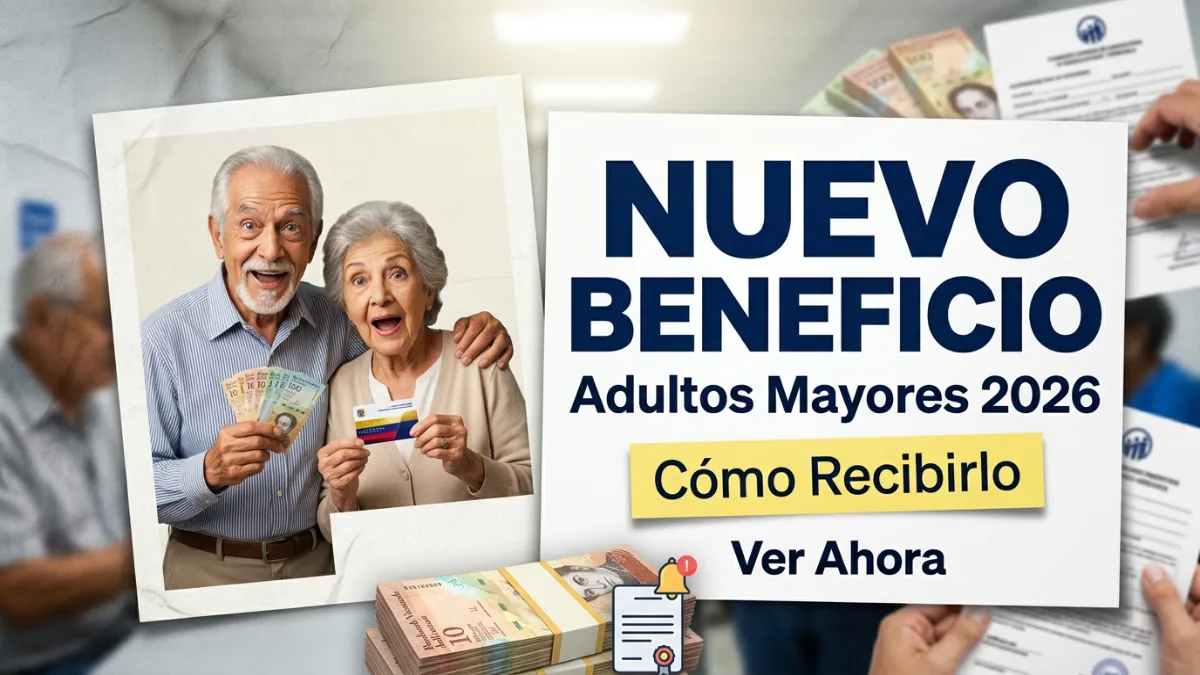 Nuevas prestaciones de la Seguridad Social para adultos mayores en Venezuela 2026: todos los hombres y mujeres mayores deben saber cómo recibir esta prestación.