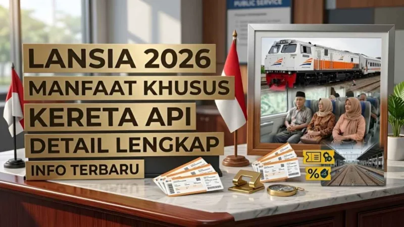 Manfaat Khusus Kereta Lansia Indonesia 2026 Panduan Lengkap Fasilitas dan Layanan Resmi